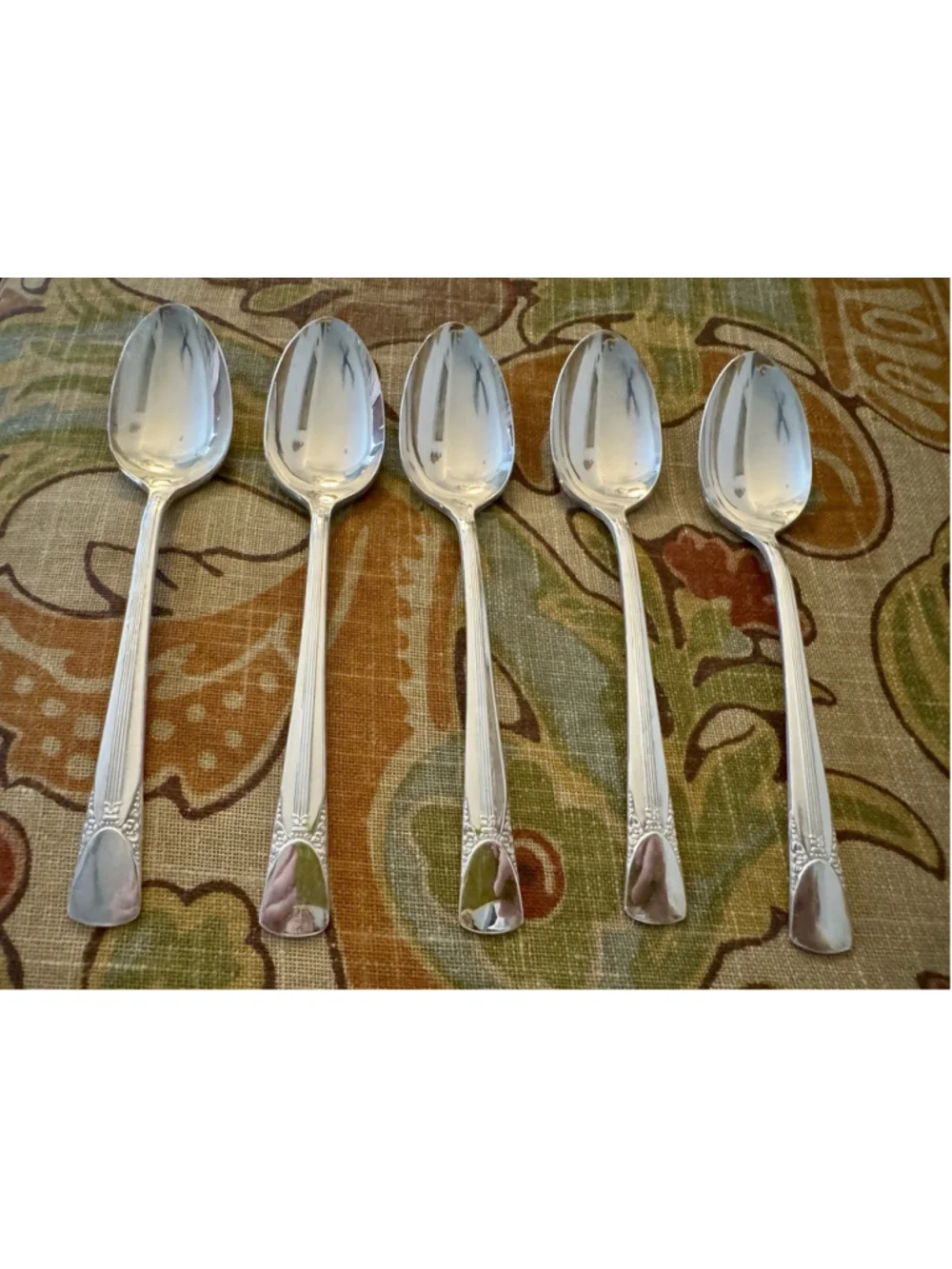 Vintage 1939 International Silver Embassy Bouquet Silverplate Flatware Set 30 Pc
